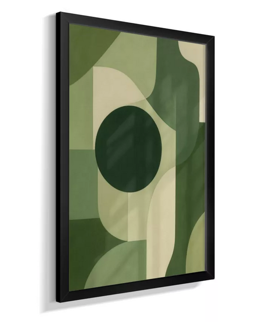 Horizonte Fragmentado – Quadro Abstrato Moderno para Sala ou Escritório A845886
