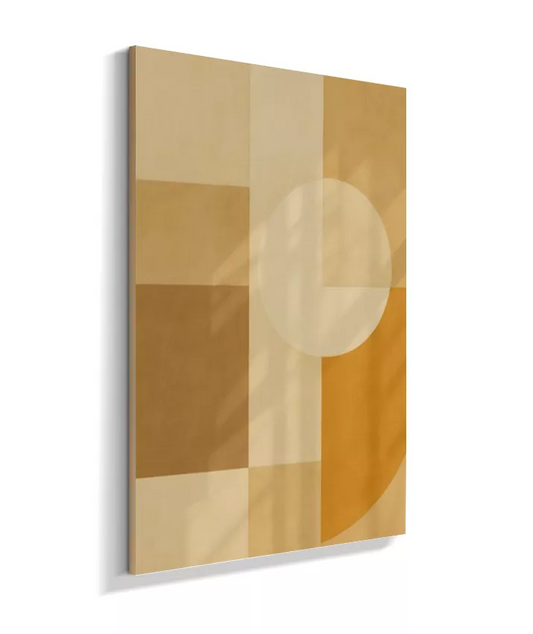 Formas em Movimento – Quadro Abstrato Moderno para Sala ou Escritório A186074