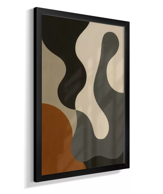 Vibração Contínua – Quadro Abstrato Moderno para Sala ou Escritório A969123