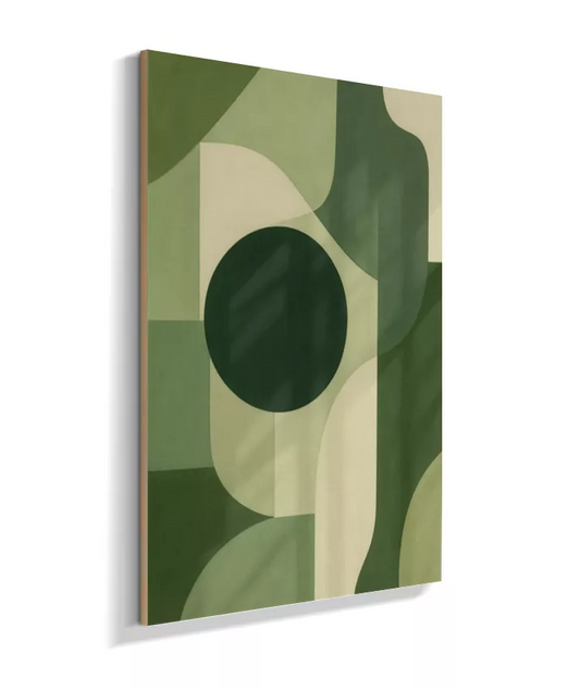 Horizonte Fragmentado – Quadro Abstrato Moderno para Sala ou Escritório A845886