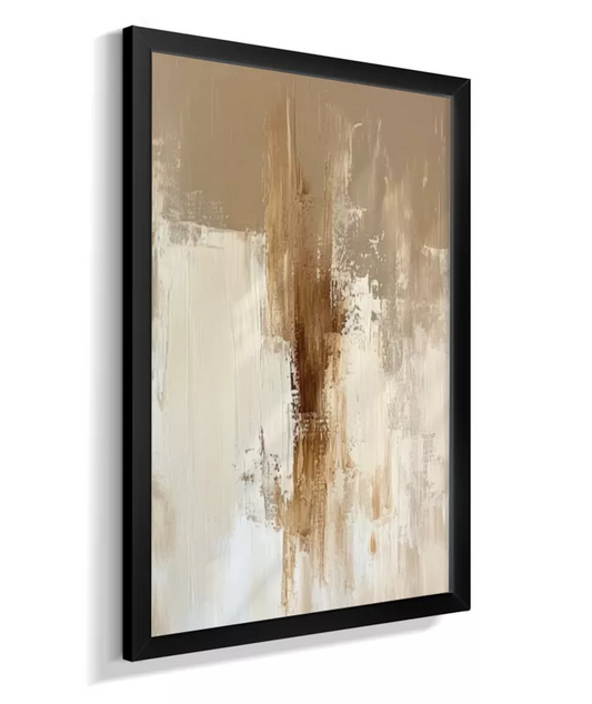 Perspectiva Fluida – Quadro Abstrato Moderno para Sala ou Escritório AA893247