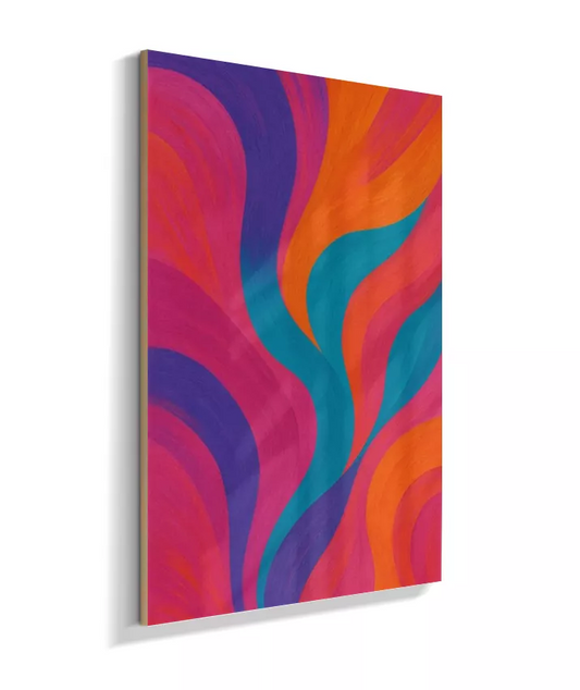 Geometria Solar – Quadro Abstrato Moderno para Sala ou Escritório A670445