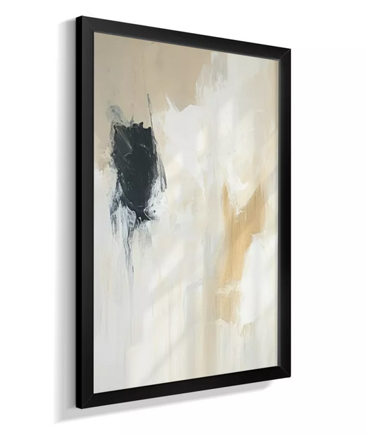 Estrutura Invisível – Quadro Abstrato Moderno para Sala ou Escritório AA894216