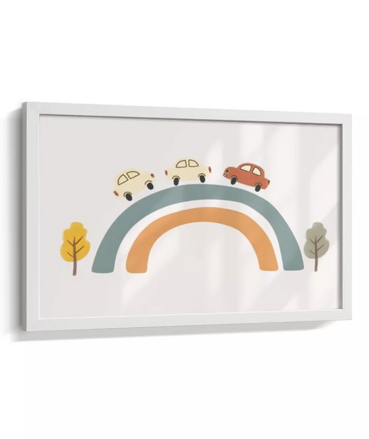 Carros no Arco-íris
