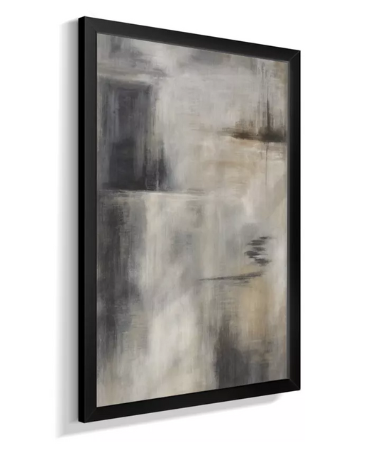 Caminhos Fluídos – Arte Abstrata em Tons Neutros para Ambientes Sofisticados A894213