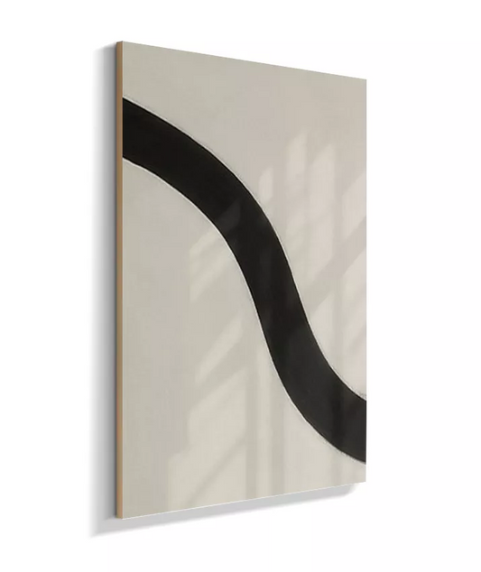 Linhas que Dançam – Quadro Abstrato Moderno para Sala ou Escritório AA842697
