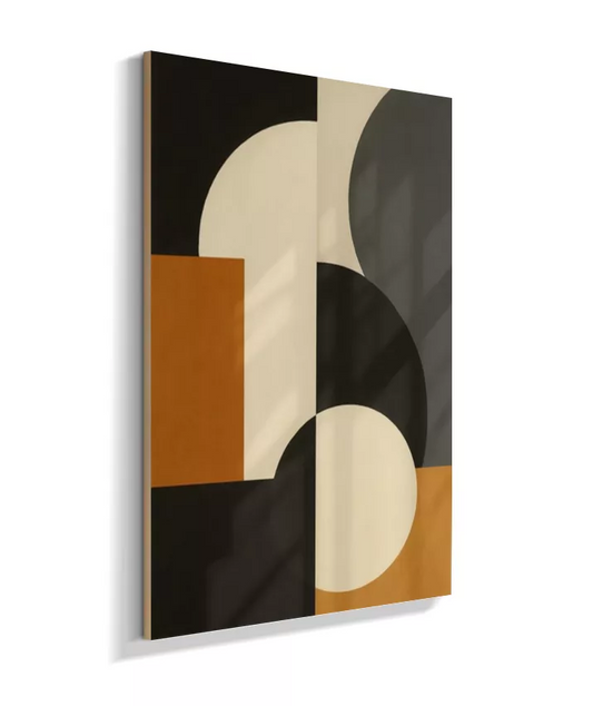 Traços Urbanos – Quadro Abstrato Moderno para Sala ou Escritório A558710
